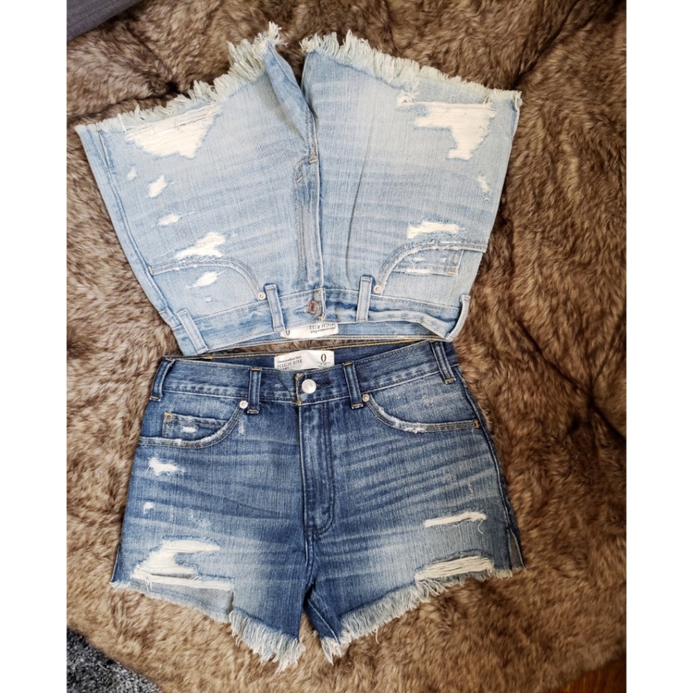 Two Pairs Of Abercrombie & Fitch Shorts